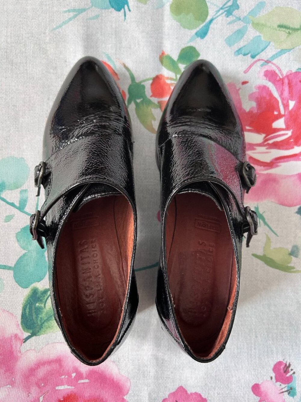 Hispanitas Joy Is A Choice Patent Leather Point Toe Shoes